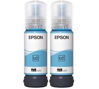 Epson 107 Light Cyan Ink Cartridge EcoTank 70ml for ET-18100 - C13T09B540 (Pack of 2)