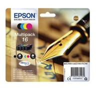 Epson 16 Pen and Crossword Ink Cartridge Multipack 5ml + 3x 3ml (5 Pack) - C13T16264012