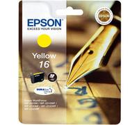 EPSON 16 ink cartridge yellow standard capacity 3.1ml 165 pages 1-pack blister without alarm