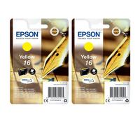EPSON 16 ink cartridge yellow standard capacity 3.1ml 165 pages 1-pack blister without alarm