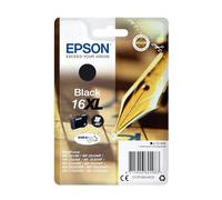 EPSON 16XL ink cartridge black high capacity 12.9ml 500 pages 1-pack blister without alarm