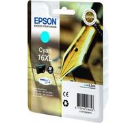 Epson 16XL Cyan Pen & Crossword High Yield Genuine, DURABrite Ultra Ink, XL High Capacity