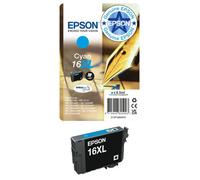 Epson 16Xl Cyan Pen & Crossword High Yield Genuine, Durabrite Ultra Ink, Xl High Capacity