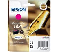 EPSON 16XL ink cartridge magenta high capacity 6.5ml 450 pages 1-pack blister without alarm