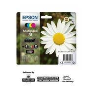 Epson 18 Daisy CMYK / Multipack Ink Cartridges For XP-322 XP-225 Printers Lot