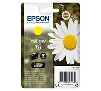 EPSON 18 ink cartridge yellow standard capacity 3.3ml 180 pages 1-pack blister without alarm