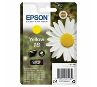 EPSON 18 ink cartridge yellow standard capacity 3.3ml 180 pages 1-pack blister without alarm