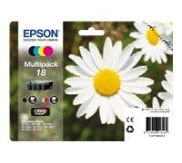 EPSON 18 ink cartridge black and tri-colour standard capacity 15.1ml 1-pack RF-AM blister