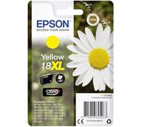 EPSON 18XL ink cartridge yellow high capacity 6.6ml 450 pages 1-pack blister without alarm