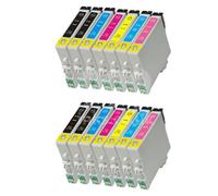Epson 2 Full Set Plus 2 EXTRA BLACK FOR FREE Replacement Ink Cartridges T0331