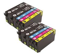 Compatible Epson WorkForce Pro WF-4745DTWF Printer Ink Cartridges (4 Pack) -C13T07U140 Multipack