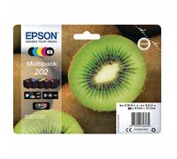 Epson 202 Full Set of Genuine Ink Cartridges Kiwi Series