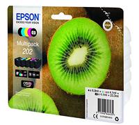 Epson Multipack Ink Cartridges 202 - 5-pack (Black, Cyan, Magenta, Yellow, Photo Black)
