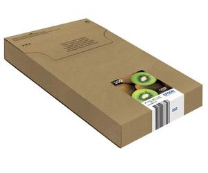 Epson 202 Kiwi Photo Black Black Cyan Magenta Yellow Standard Capacity Ink Cartridge 6.9ml x 2 4.1ml x 3 - C13T02F14010