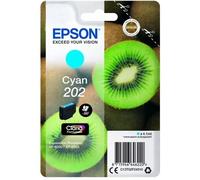Epson 202 Cyan Kiwi Genuine, Claria Premium Ink Cartridge, Standard Capacity