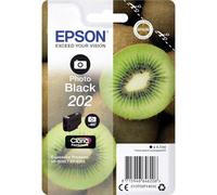 Epson 202 Photo Black Kiwi Genuine, Claria Premium Ink Cartridge, Standard Capacity