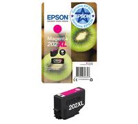 Epson 202XL Magenta Kiwi High Yield Genuine, Claria Premium Ink Cartridge, XL High Capacity