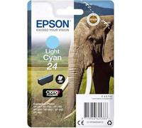 Epson Elephant Singlepack Light Cyan 24 Claria Photo HD Ink