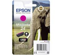 Epson 24 Magenta Elephant Genuine, Claria Photo HD Ink Cartridge