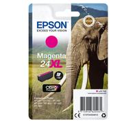 Epson 24XL Elephant Magenta High Yield Ink Cartridge 9ml - C13T24334012 - Epson Stylus Photo Series Ink Cartridges - Epson Stylus Photo XP-750 Ink Cartridges