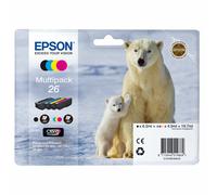 Epson T261640 Original 4 Colour Multipack Epson 26 Ink Cartridge (T2616) Printer Cartridge