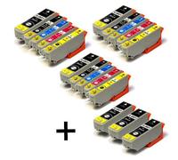 Epson 26XL - 3 Full Sets And 3 Extra BLACK + PHOTO BLACK Compatible Ink Cartridges (T2621-34)