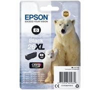 Epson T263140 Original Photo Black Epson 26XL Ink Cartridge (T2631) Printer Cartridge