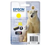 Epson 26XL Polar Bear Yellow High Yield Ink Cartridge 10ml - C13T26344012