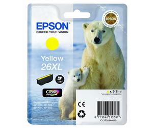 Epson 26XL Series Yellow Ink Catridge