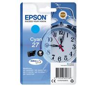 Epson 27 Alarm Clock Cyan Standard Capacity Ink Cartridge 4ml - C13T27024012