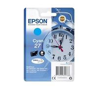 Epson 27 Cyan Ink (C13T27027012) - Original Cartridge for WorkForce WF-3620DWF