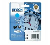 Epson 27 Cyan Genuine Ink Cartridge Alarm Clock Series C13T27024012