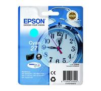 Epson Alarm clock Singlepack Cyan 27 DURABrite Ultra Ink