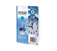 Epson Alarm clock Singlepack Cyan 27 DURABrite Ultra Ink