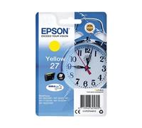 Epson Alarm clock Singlepack Yellow 27 DURABrite Ultra Ink