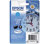 Epson Alarm clock Singlepack Cyan 27 DURABrite Ultra Ink