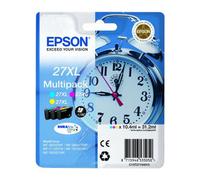 Epson Alarm clock Multipack 3-colour 27XL DURABrite Ultra Ink