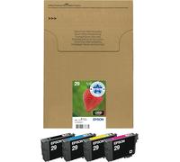 Epson 29 Strawberry Genuine Multipack, Eco-Friendly Packaging, 4-colours Ink Ca