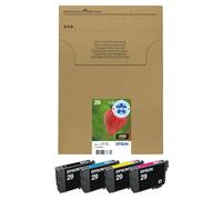 Epson 29 Strawberry Genuine Multipack, Eco-Friendly Packaging, 4-colours Ink Cartridges, Claria Home Ink