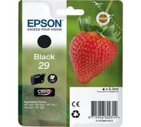 Epson 29 (T29814010) Black Original Claria Home Standard Capacity Ink Cartridge (Strawberry)