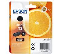 Epson 33 Claria Oranges Premium Ink Cartridge - Black