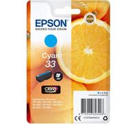 Epson 33 Cyan Oranges, Genuine, Claria Premium Ink, Amazon Dash Replenishment Re