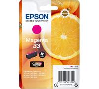 Epson 33 Magenta Oranges, Genuine, Claria Premium Ink, Amazon Dash Replenishment