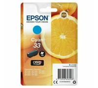 Epson C13T33424012 (33) Ink cartridge cyan, 300 pages, 5ml