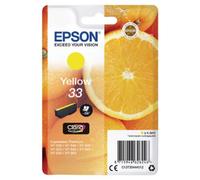 Epson 33 Oranges Yellow Standard Capacity Ink Cartridge 4.5ml - C13T33444012