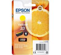 Epson 33 Yellow Oranges, Genuine, Claria Premium Ink, Amazon Dash Replenishment