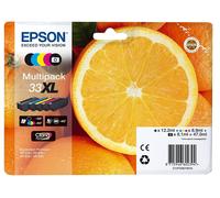 Epson 33XL 5 MultiPack Ink Cartridges For Expression Premium XP-830 XP-900 Boxed