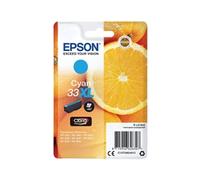 Epson 33XL Cyan Oranges High Yield, Genuine, Claria Premium Ink