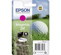 Epson 34 Magenta Golfball Genuine, DURABrite Ultra Ink Cartridge, Standard Capacity