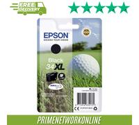 Epson Golf ball Singlepack Black 34XL DURABrite Ultra Ink